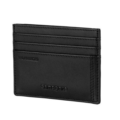 Καρτοθήκη Δέρμα Samsonite Attack 2 Slg 135058-1041 Μαύρο