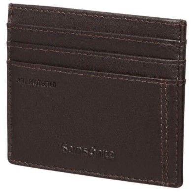 Καρτοθήκη Δέρμα Samsonite Attack 2 Slg 135058-1320 Καφέ