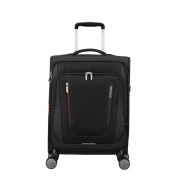 Βαλίτσα Καμπίνας 55εκ American Tourister Wanderlite Spinner 158076-0614 Μαύρο