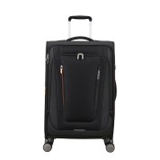 Βαλίτσα Μεσαία 68εκ American Tourister Wanderlite Spinner 158077-0614 Μαύρο
