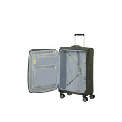Βαλίτσα Μεσαία 68εκ American Tourister Wanderlite Spinner 158077-3457 Dark Khaki