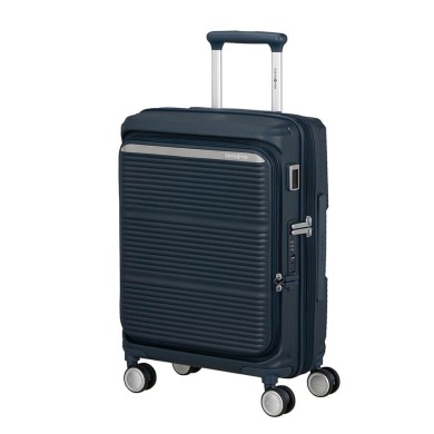 Βαλίτσα Καμπίνας 55εκ Samsonite Paralux Spinner 156523-1552 Μπλε