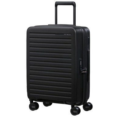 Βαλίτσα Καμπίνας 55εκ Samsonite Restackd Spinner 150702-1041 Μαύρο