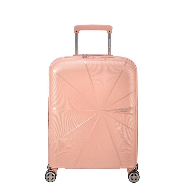 Βαλίτσα Καμπίνας 55εκ American Tourister Starvibe 146370-A368 Metallic Peach ΒΑΛΙΤΣΕΣ