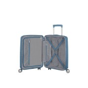 Βαλίτσα Καμπίνας 55εκ American Tourister Soundbox 88472-E612 Stone Blue ΒΑΛΙΤΣΕΣ
