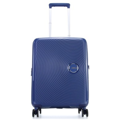 Βαλίτσα Καμπίνας 55εκ American Tourister Soundbox 88472-1552 Μπλε ΒΑΛΙΤΣΕΣ