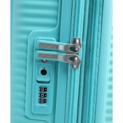 Βαλίτσα Καμπίνας 55εκ American Tourister Soundbox 88472-8864 Βεραμάν ΒΑΛΙΤΣΕΣ