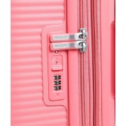 Βαλίτσα Καμπίνας 55εκ American Tourister Soundbox 88472-A039 Sun Kissed Coral ΒΑΛΙΤΣΕΣ