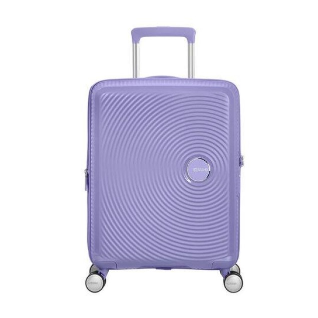 Βαλίτσα Καμπίνας 55εκ American Tourister Soundbox 88472-1491 Λεβάντα ΒΑΛΙΤΣΕΣ
