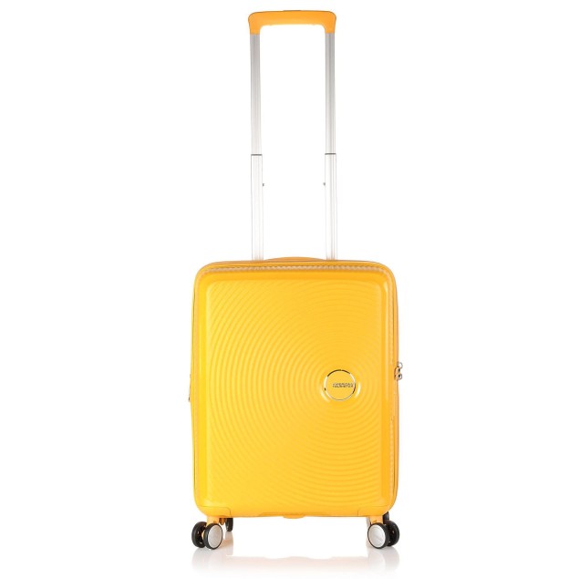 Βαλίτσα Καμπίνας 55εκ American Tourister Soundbox 88472-1371 Κίτρινο ΒΑΛΙΤΣΕΣ