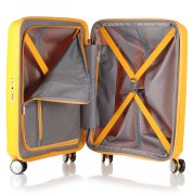 Βαλίτσα Καμπίνας 55εκ American Tourister Soundbox 88472-1371 Κίτρινο ΒΑΛΙΤΣΕΣ