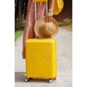 Βαλίτσα Καμπίνας 55εκ American Tourister Soundbox 88472-1371 Κίτρινο ΒΑΛΙΤΣΕΣ