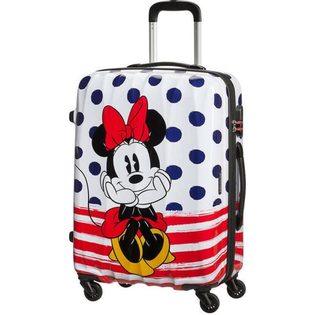 Βαλίτσα Μεσαία 65εκ. American Tourister Disney Legends 64479-9071 Minnie Blue Dots ΒΑΛΙΤΣΕΣ