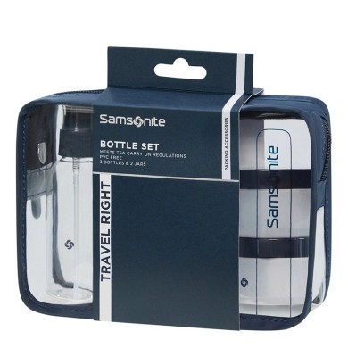 Ταξιδιωτικό Σετ Μπουκαλιών Samsonite Ta Revolution 155569-1549 Μπλε