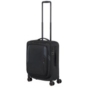 Βαλίτσα Καμπίνας 55εκ Samsonite Glazed Spinner 159765-1041 Μαύρο