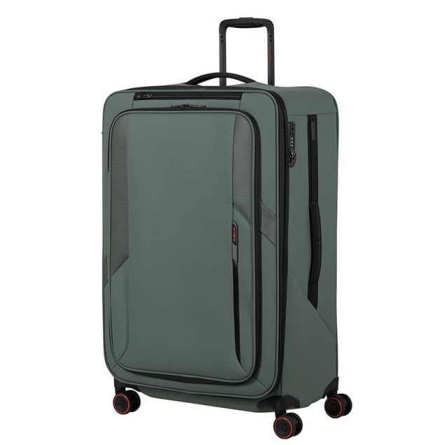 Βαλίτσα Μεγάλη 78εκ Samsonite Glazed Spinner 159767-2017 Sage Green
