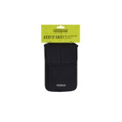 Εσωτερικό Τσαντάκι Λαιμού Ασφαλείας RFID American Tourister Neck Pouch 160376-1041 Μαύρο