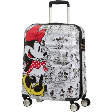 Βαλίτσα Καμπίνας 55εκ. American Tourister Wavebreaker Disney 85667-7484 Minnie Comics ΒΑΛΙΤΣΕΣ