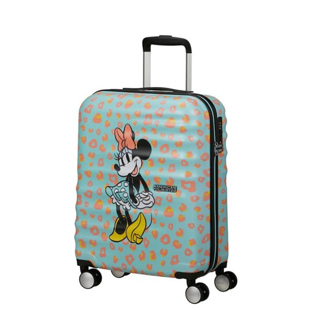 Βαλίτσα Καμπίνας 55εκ. American Tourister Disney Wavebreaker 152579-A458 Minnie Pastel Dots ΒΑΛΙΤΣΕΣ