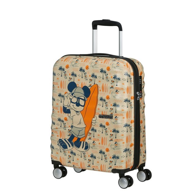 Βαλίτσα Καμπίνας 55εκ. American Tourister Disney Wavebreaker 152579-A784 Mickey Super Surfer