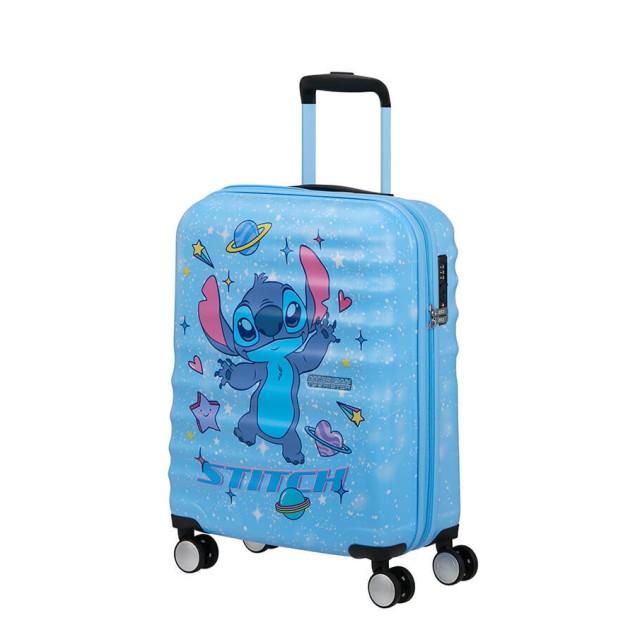 Βαλίτσα Καμπίνας 55εκ. American Tourister Disney Wavebreaker 152579-B058 Stitch Universe