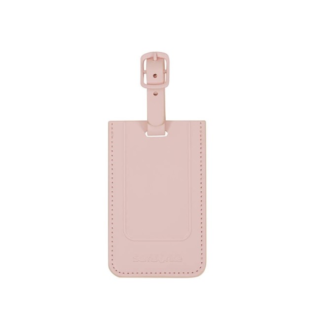 Ετικέτες αποσκευών (2 τεμάχια) Samsonite Rectangle Luggage Tag 155592-1751 Ροζ ΑΞΕΣΟΥΑΡ ΤΑΞΙΔΙΟΥ