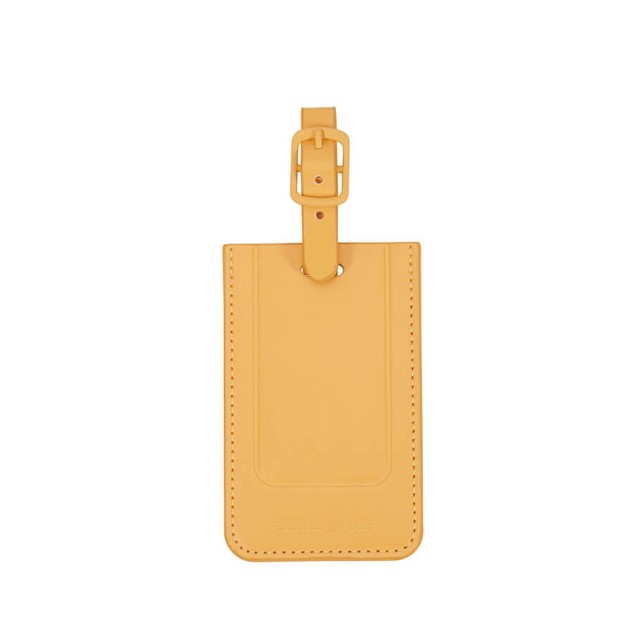 Ετικέτες αποσκευών (2 τεμάχια) Samsonite Rectangle Luggage Tag 155592-1924 Κίτρινο ΑΞΕΣΟΥΑΡ ΤΑΞΙΔΙΟΥ