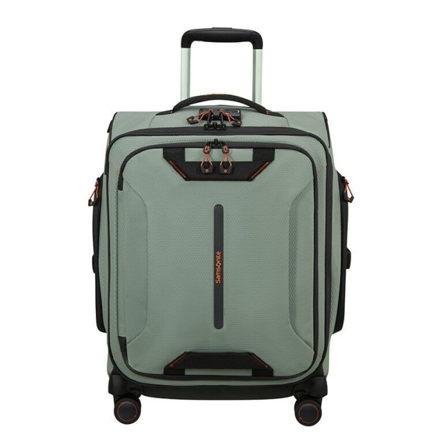 Τροχόσακος Καμπίνας 55εκ Samsonite Ecodiver 140885-2570 Sage