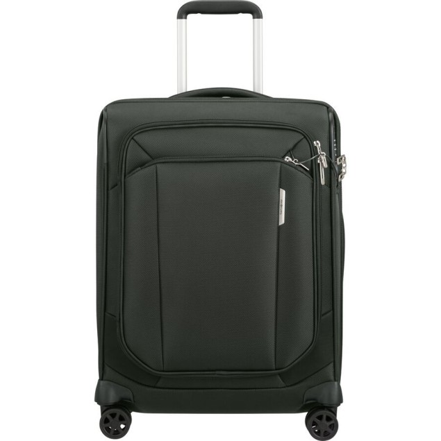 Βαλίτσα Καμπίνας 55εκ Samsonite Respark Spinner Expandable 143329-1339 Forest Green