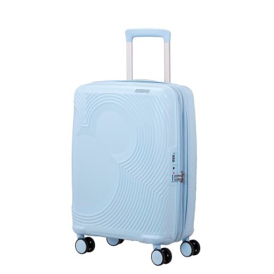 Βαλίτσα Καμπίνας 55εκ. American Tourister Mickey Magic Spinner 158710-A841 Mickey Pastel Blue