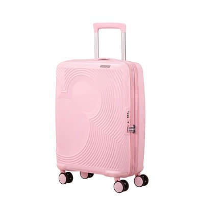 Βαλίτσα Καμπίνας 55εκ. American Tourister Mickey Magic Spinner 158710-A840 Mickey Pastel Pink