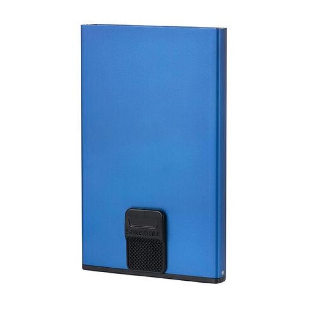 Καρτοθήκη Αλουμίνιο Samsonite Alu Fit Slide-Up 133888-1875 Μπλε Αξεσουάρ