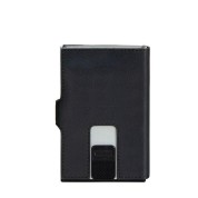 Καρτοθήκη-Πορτοφόλι Δέρμα/Αλουμίνιο Samsonite Alu Fit 133890-1041 Μαύρο ΑΝΔΡΙΚΑ