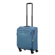 Βαλίτσα Καμπίνας 55εκ American Tourister Summerride Spinner 153862-A283 Γαλάζιο ΒΑΛΙΤΣΕΣ