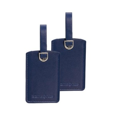 Ετικέτες αποσκευών (2 τεμάχια) Samsonite Luggage Tag 121307-1549 Μπλε ΑΞΕΣΟΥΑΡ ΤΑΞΙΔΙΟΥ