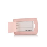 Ετικέτες αποσκευών (2 τεμάχια) Samsonite Luggage Tag 121307-5266 Rose Pink ΑΞΕΣΟΥΑΡ ΤΑΞΙΔΙΟΥ