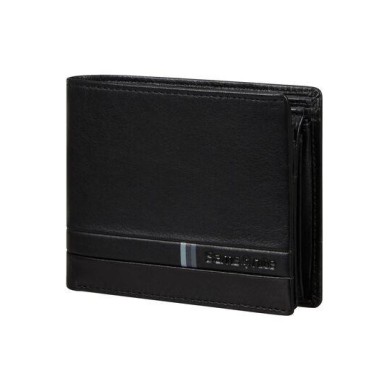 Πορτοφόλι Ανδρικό Δέρμα Samsonite Flagged Slg 140977-1041 Μαύρο ΑΝΔΡΙΚΑ