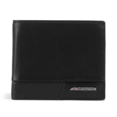 Πορτοφόλι Ανδρικό Δέρμα Samsonite Pro-Dlx 6 Slg 144549-1041 Μαύρο