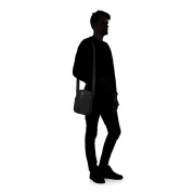 Τσαντάκι Ανδρικό ώμου Samsonite Sacksquare 146475-1041 Μαύρο Τσάντες