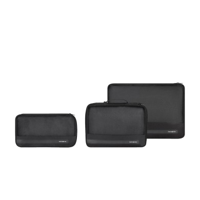 Σετ Οργάνωσης Ταξιδίου 3τμχ Samsonite Ta Revolution 155602-1041 Μαύρο