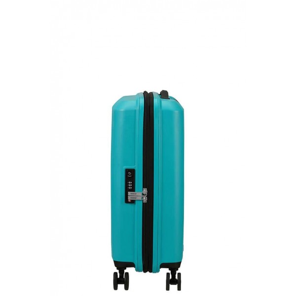 Βαλίτσα Καμπίνας 55εκ American Tourister Aerostep Spinner 146819-A066 Turquoise Tonic
