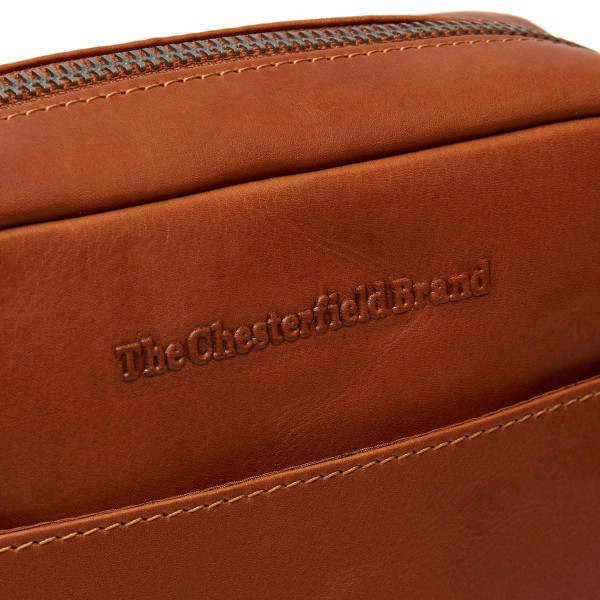 Τσαντάκι Ανδρικό ώμου Δέρμα The Chesterfield Brand Saba C48.121831 Ταμπά