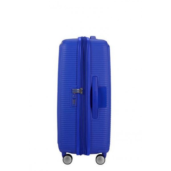 Βαλίτσα Μεσαία 67εκ American Tourister Soundbox 88473-1217 Cobalt Blue