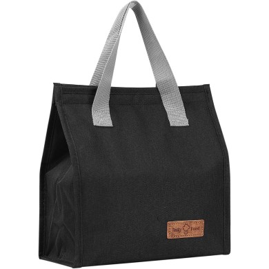 Τσαντάκι Φαγητού Ισοθερμικό Vero Lunch Bag Tasty Food Μαύρο Αξεσουάρ