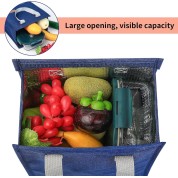 Τσαντάκι Φαγητού Ισοθερμικό Vero Lunch Bag Tasty Food Μαύρο Αξεσουάρ