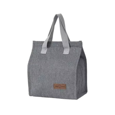 Τσαντάκι Φαγητού Ισοθερμικό Vero Lunch Bag Tasty Food Γκρι Αξεσουάρ
