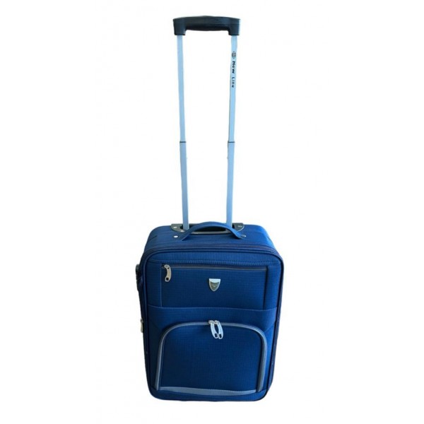 Βαλίτσα καμπίνας 55εκ New Line 16A18/20 Μπλε