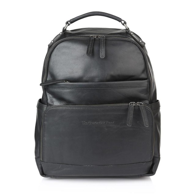 Τσάντα Πλάτης Δέρμα Laptop 14.1'' The Chesterfield Brand Austin C58.018400 Μαύρο ΑΝΔΡΙΚΑ