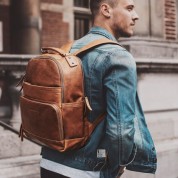 Τσάντα Πλάτης Δέρμα Laptop 14.1'' The Chesterfield Brand Austin C58.018431 Ταμπά ΑΝΔΡΙΚΑ