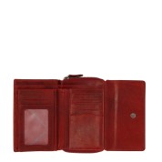 Πορτοφόλι Γυναικείο Δέρμα The Chesterfield Brand Rhodos C08.044504 Κόκκινο